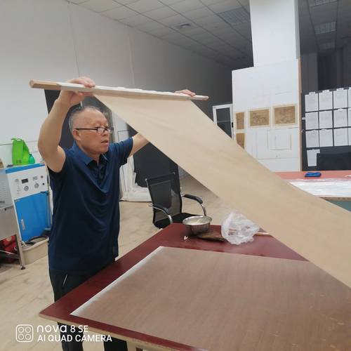 糊裱加工——记涡阳书画装裱匠人张燕杰